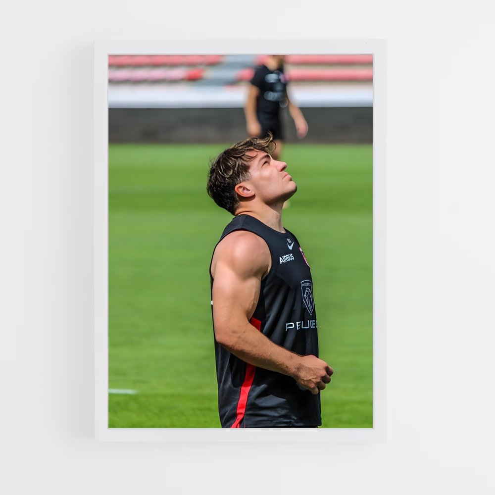 Poster Antoine dupont – affiche Rugby (vue 3)